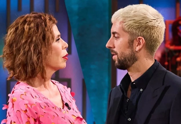 Ágatha Ruiz de la Prada y David Broncano en La Revuelta