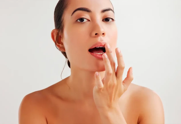 labios jugosos abrir
