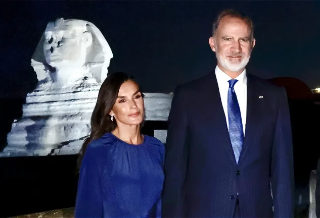 felipe letizia egipto recepcion