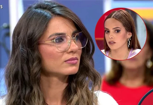 Gema Aldón en una imagen en El tiempo justo con Gloria Camila