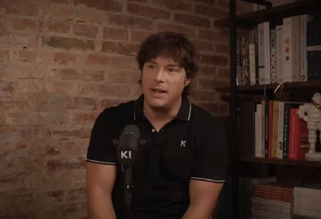 Jordi Cruz en el podcast 'Se me antoja'.