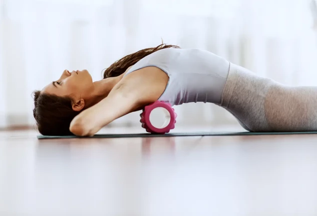 Foam roller extrafirme 33×14 cm – alivio de tensión, movilidad y recuperación