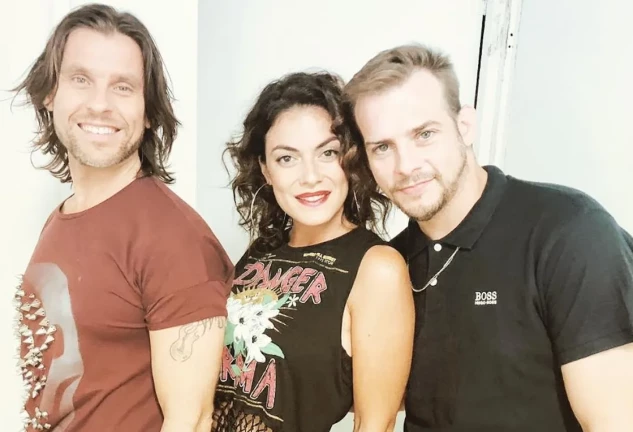 Javián, Geno y Álex Casademunt en una imagen de las redes de Fórmula Abierta