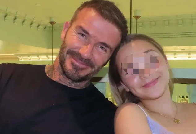 La familia Beckham.
