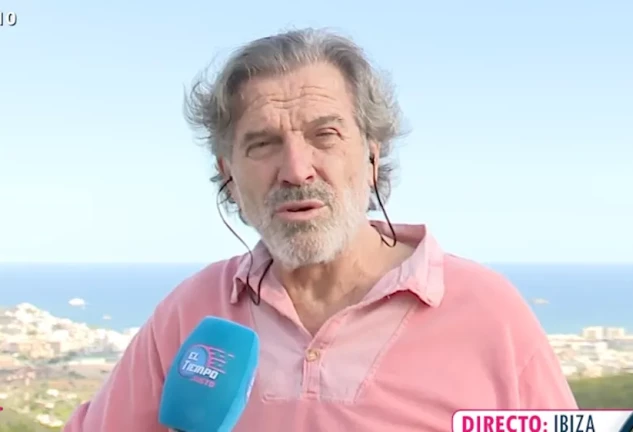 Pepe Navarro ha mostrado en directo los desperfectos en su casa de Ibiza tras las intensas lluvias.