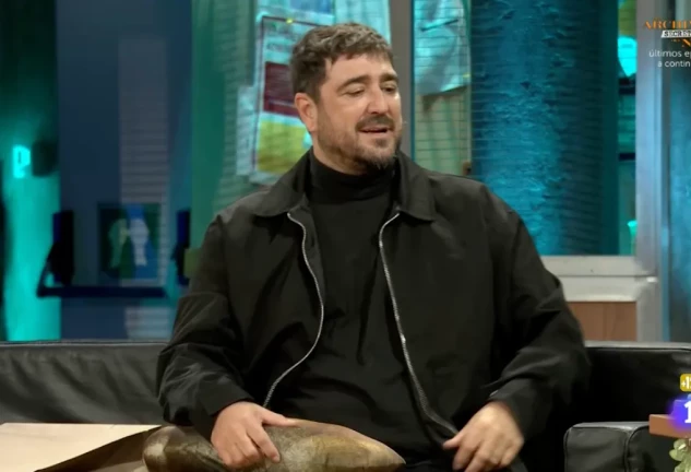 Antonio Orozco, durante su entrevista en La Revuelta, donde ha contado sus dos caídas en el escenario