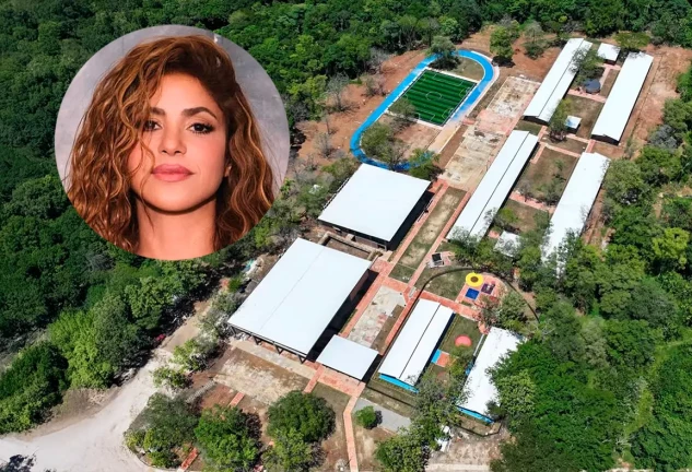 shakira escuela