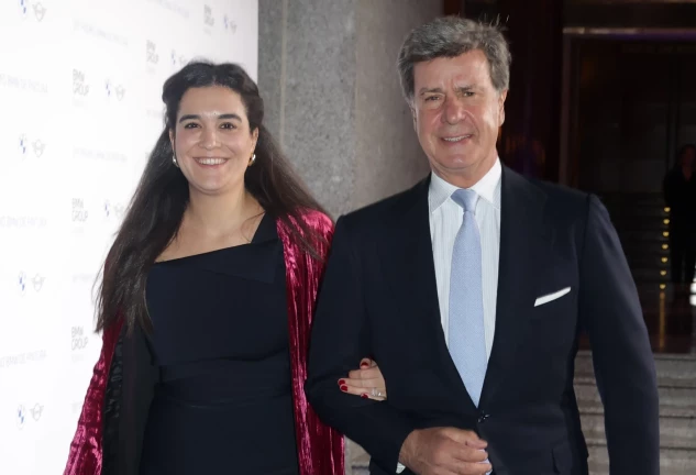 Bárbara Mirjan y Cayetano Martínez de Irujo en una imagen juntos