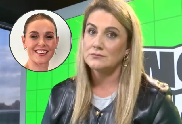Carlota Corredera en 'No somos nadie' en un montaje con Raquel Sánchez Silva