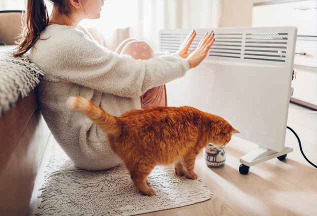 Radiador eléctrico bajo consumo con Wi-Fi