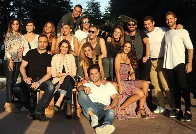 Los concursantes de 'OT1' en su último reencuentro.