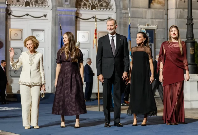La Familia Real en los Premios Princesa de Asturias 2025