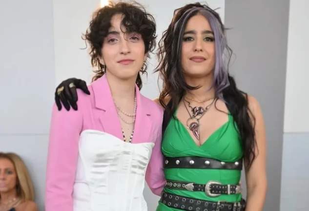 Emily Estefan y su pareja, Gemeny Hernández en una imagen de redes