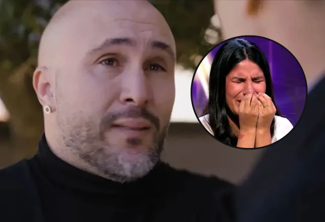 Kiko Rivera en '¡De viernes!' en su entrevista en su casa, en un montaje con su hermana Isa Pantoja