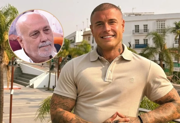 Antonio, el padre de Adrián Rodríguez en Y ahora Sonsoles, en un montaje con el actor