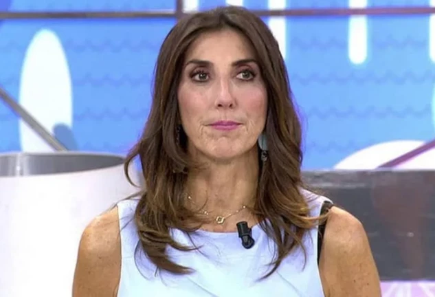 Paz Padilla en Sálvame con expresión seria.