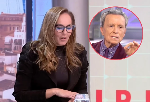 Rocío Carrasco en un montaje con Ortega Cano.