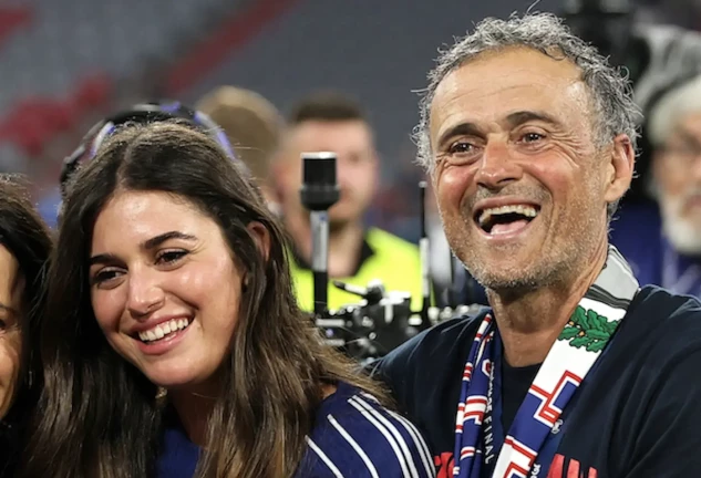 Hija de Luis Enrique homenaje a su hermana Xana