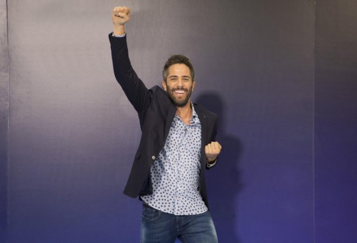 El periodista está pletórico con su nuevo proyecto televisivo.