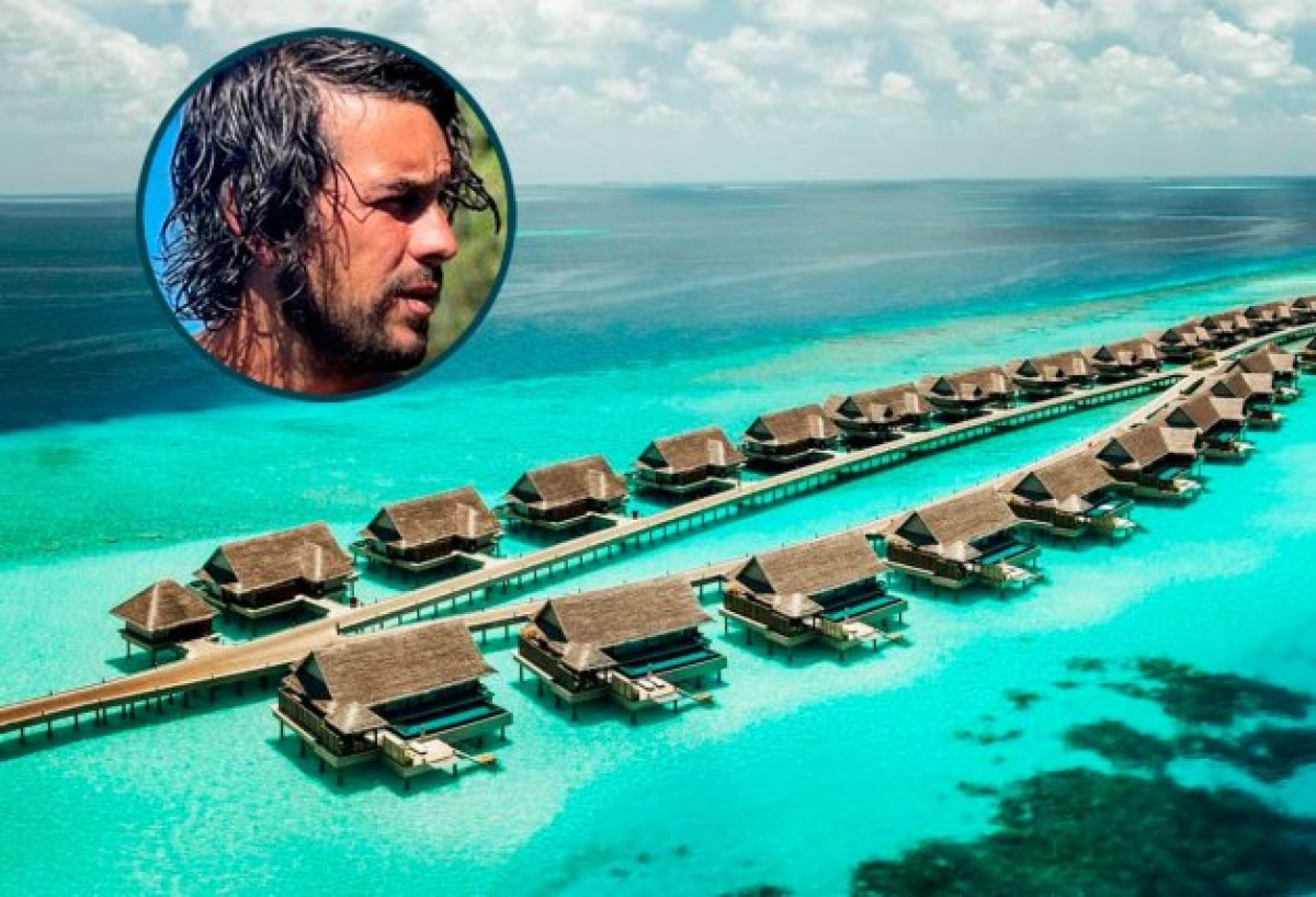 Nos colamos en el lujoso hotel en el que Mario Casas y su madre están de  vacaciones en Maldivas