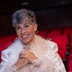 La cantante Nina, en el teatro.
