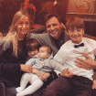 María y Ion, con sus tres hijos, Ion, Lucas y Marieta.