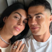 Georgina Rodríguez y Cristiano Ronaldo dentro de su avión privado (@georginagio)