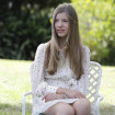 La infanta Sofía en el Palauet Albeniz de Barcelona