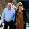 Amancio Ortega junto a su hija Marta Oterga, durante el Concurso de Saltos Internacional 4 estrellas de a Coruña