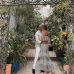 Enrique Ponce y Ana Soria en una imagen juntos besándose
