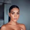 Georgina Rodríguez, seria, en una imagen de redes.