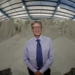 Bill Gates posando