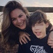 Fabiola con su hijo Kike 0