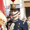 La princesa Leonor tras jurar la bandera en la AGM (Casa de S.M. el Rey)