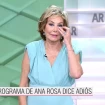Ana Rosa en una imagen de Telecinco (captura)