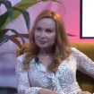 Marlene Mourreau en una imagen en un canal de TV.