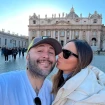 Kiko Rivera e Irene Rosales en Roma.