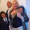 Raquel Mosquera con su familia