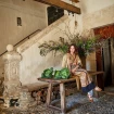 Samantha Vallejo Nágera en su casa de Pedraza.