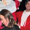 Marta Riumbau y Diego Matamoros, las pasadas navidades.