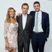 Aless Lequio con sus padres, Ana Obregón y Alessandro Lequio.