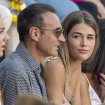 Ana Soria, en los toros con Enrique Ponce.