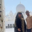 Raquel Mosquera e Isi de luna de miel en Dubai.
