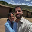 Isa Pantoja y Asraf Beno.