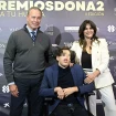 Fabiola, Bertín y Kike Osborne.
