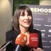 Irene Villa hablando con la prensa.