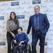 Fabiola Martínez y Bertín Osborne con su hijo Kike.