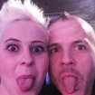 Angela Montero y Dabiz Muñoz, cuando eran pareja.
