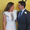 Lourdes Montes y Fran Rivera mirándose (Instagram)