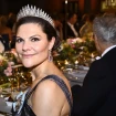 Victoria de Suecia en los premios Nobel 2024.